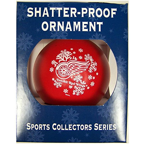 Detroit Red Wings Official NHL 3 inch Shatterproof Christmas Ornament