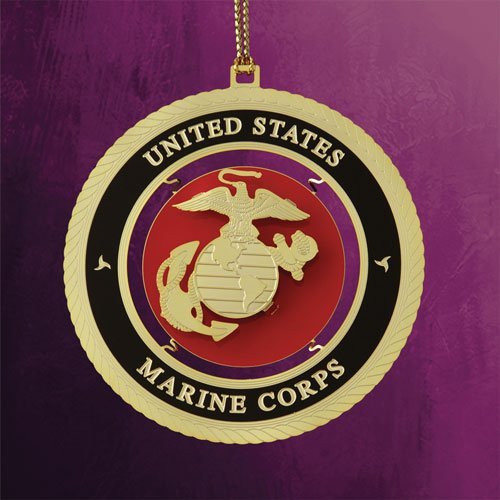 ChemArt Marine Corps Ornament