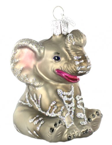 Old World Christmas Little Elephant Ornament