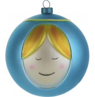 Alessi Palle Presepe Christmas Ornament, Madonna