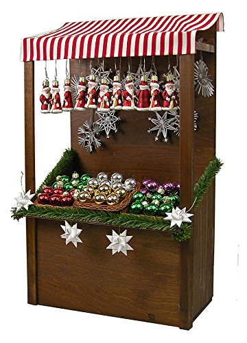 Byers Choice Caroler – Glass Ornament Market Stall – Christmas Decoration