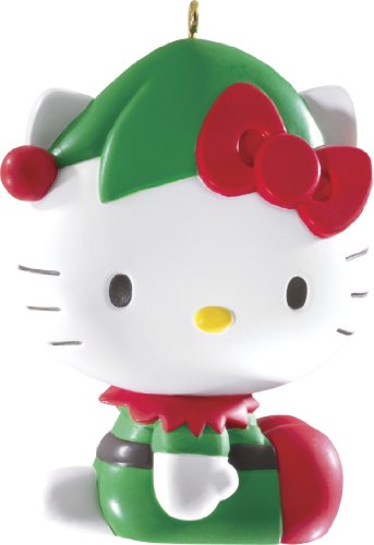 Hello Kitty Elf 2014 Carlton Heirloom Ornament