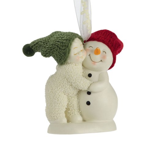 Department 56 Snowbabies by Kristi Jensen Pierro Hug Me Ornament, 2.76-Inch