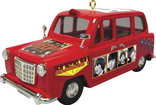 The Beatles Taxi Help 3rd in Series 2014 Carlton Heirloom Ornament