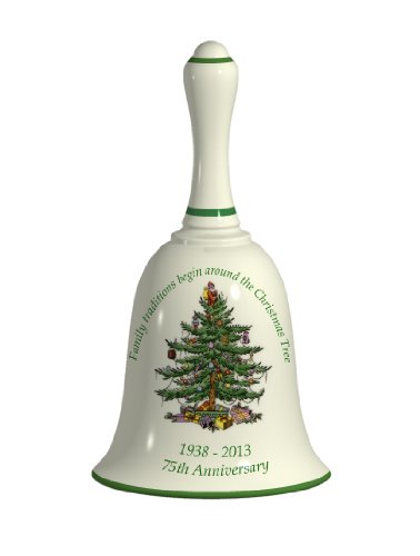 Spode Christmas Tree 75th Anniversary Handled Bell