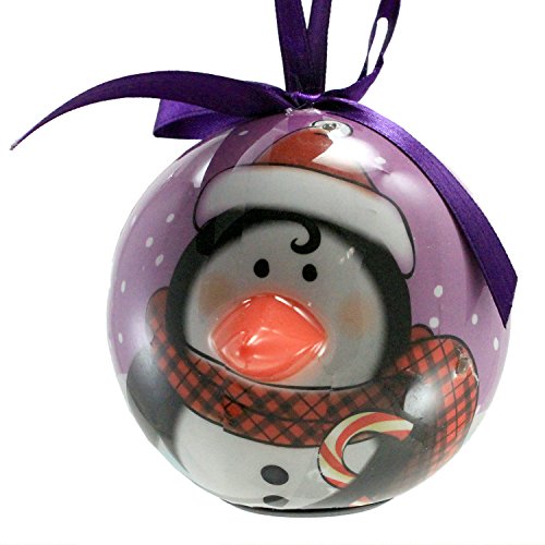 Christmas Hanging Light-Up Ball Ornaments Penguin