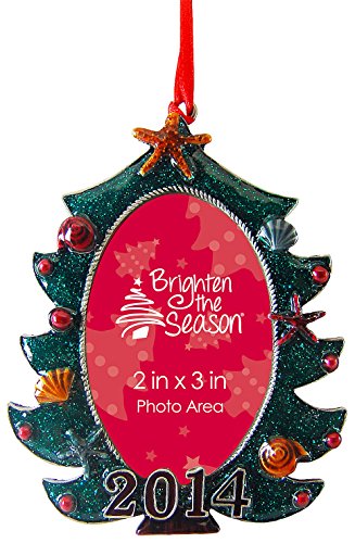 Brighten the Season 2014 Xmas Tree Frame Ornament No Size