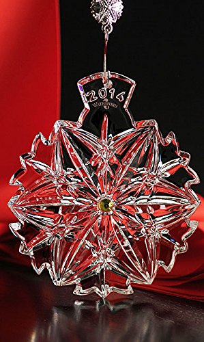 Waterford Snowflake Wishes Ornament 2014 – NEW