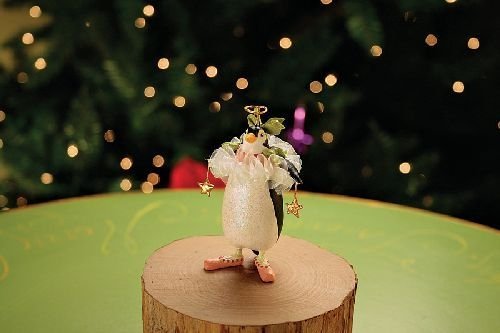 Patience Brewster Krinkles Mini Millicent Penguin Ornament Christmas Holiday Decoration