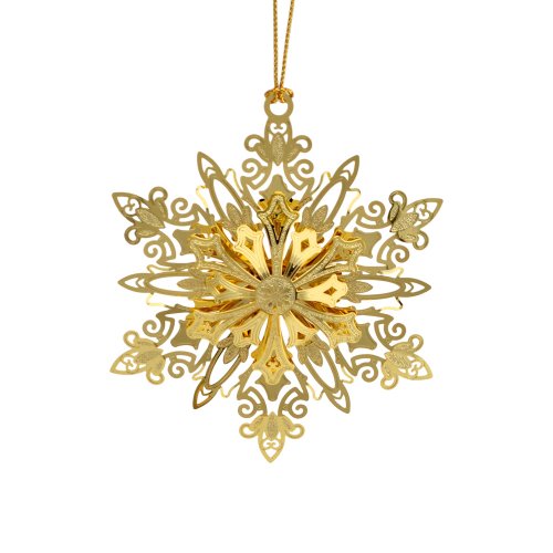 ChemArt Sparkling Snowflake Ornament