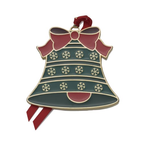 Wallace 2013 4th Edition Gold-Plated Enameled Bell Ornament