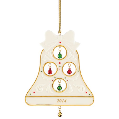 Lenox 2014 Jolly Jingle Bell Ornament