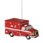 Midwest Ambulance Christmas Ornament
