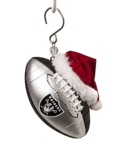 Oakland Raiders Football Christmas Ornament