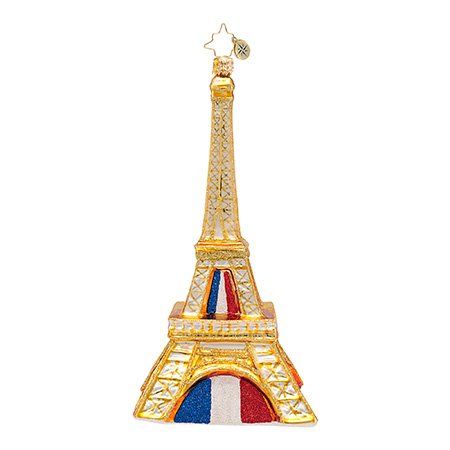 Christopher Radko Pride Of Paris Ornament