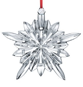 Baccarat #2804659, 2013 Courchevel Snowflake Ornament Clear