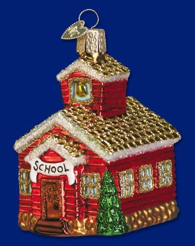 School House Ornament (3-1/4 in.)