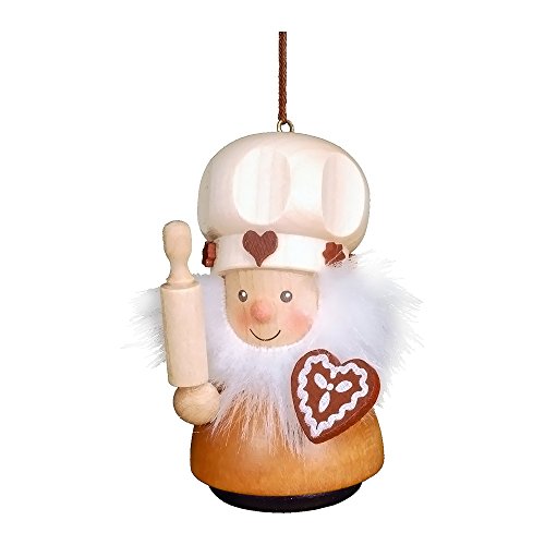 15-0201 – Christian Ulbricht Ornament – Gingerbread Baker – 3″”H x 2″”W x 2″”D