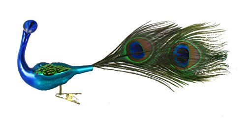 Magnificient Peacock, #1-160-05, by Inge-Glas of Germany