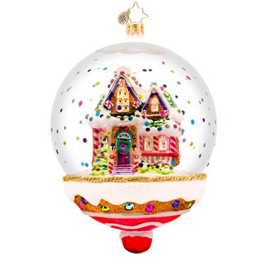 Christopher Radko Candyland Dreams Glass Christmas Ornament 2014