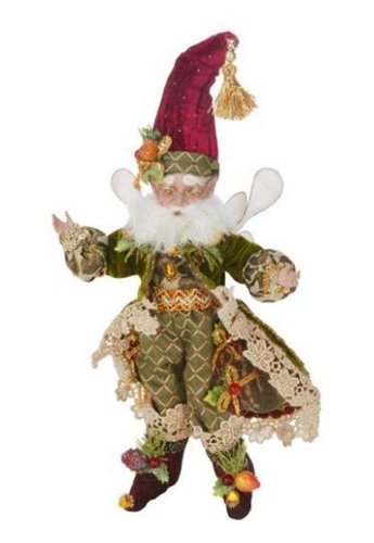 Mark Roberts Fairies, Della Robbia Fairy, Small 9 Inches Packaged with a Tropical Magnet