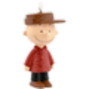 Hallmark Peanuts CHARLIE BROWN Christmas Ornament! HAPPY HOLIDAYS 2014!