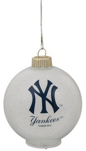 MLB LED Changing Ornament MLB Team: New York Yankees