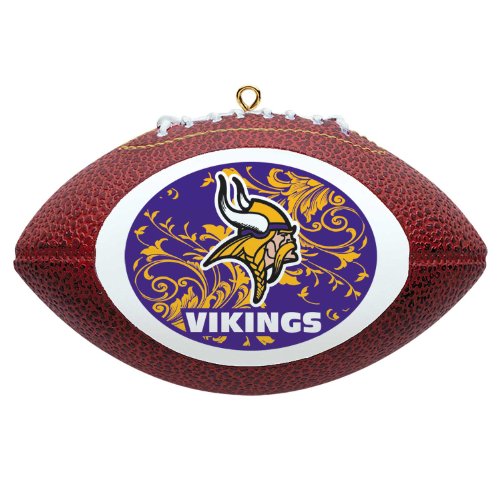 NFL Minnesota Vikings Mini Replica Football Ornament