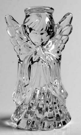 Vintage 1998 Waterford Marquis Miniature Nativity Angel – Herald Angel – Crytsal Figurine – With Box