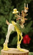 Patience Brewster Dash Away Prancer Ornament 08-30238