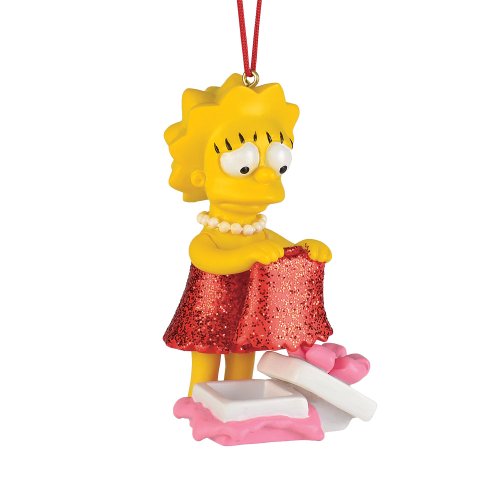 Department 56 The Simpson’s from Lisa’s New Dress Ornament