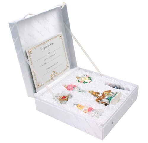 Old World Christmas Wedding Collection Ornament Box Set