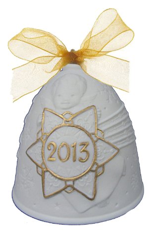 Lladro 2013 Bell Christmas Ornament (Re-Deco)