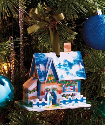 12-Pc. Christmas Card Ornament Kit