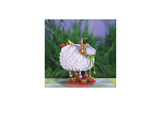 Patience Brewster LLS Blanche White Sheep Ornament 08-30921