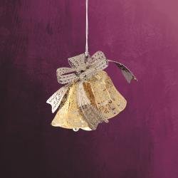 ChemArt Shimmering Bells Ornament