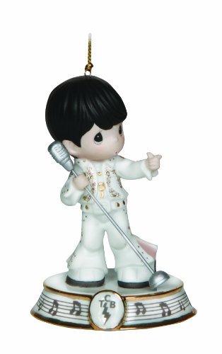 Precious Moments Elvis with Microphone Ornament