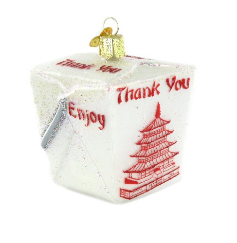 Old World Christmas Chinese Take-Out Ornament