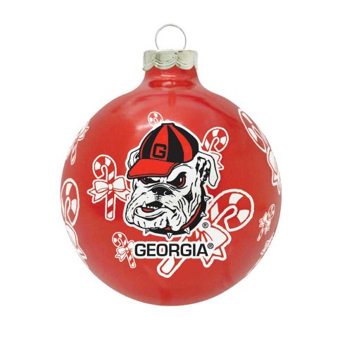 NCAA Georgia Bulldogs Traditional 2 5/8″ Ornament