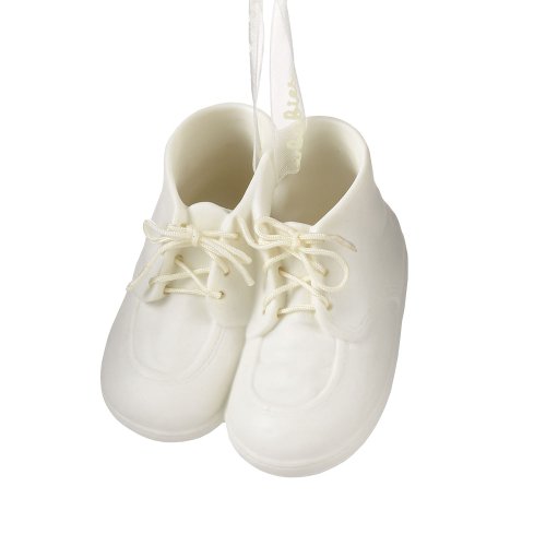 Department 56 Snowbabies by Kristi Jensen Pierro Baby Shoes Ornament, 1.57-Inch