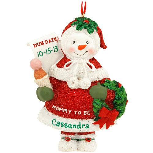 RESIN “MOMMY TO BE” ORNAMENT – Christmas Ornament