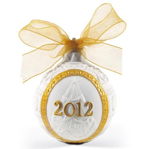 Lladro 2012 Christmas Ball Ornament Re-deco