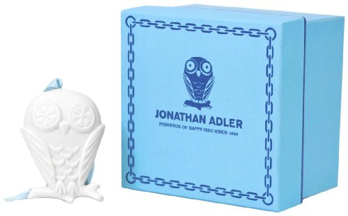 Jonathan Adler Owl Ornament-White