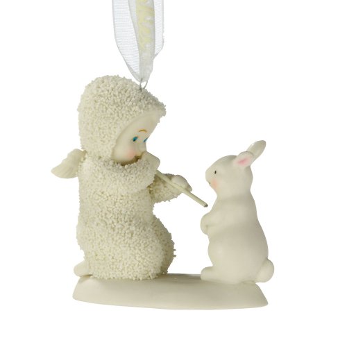 Department 56 Snowbabies by Kristi Jensen Pierro Music to Their Ears Ornament, 2.36-Inch