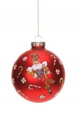Mark Roberts Round Blown Glass Nutcracker Ballet Fairy Ornament – Includes Official Mark Roberts Gift Boxed 3.5″