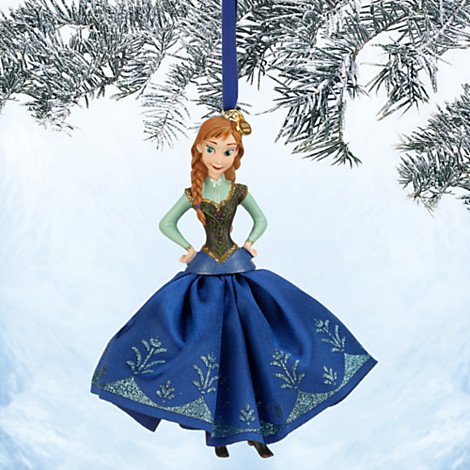 Disneys Frozen Anna Sketchbook Ornament