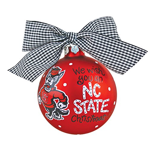 NC State We Wish Ornament