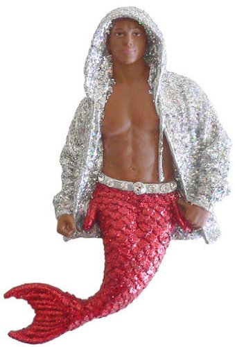 December Diamonds Hoodie Merman Ornament