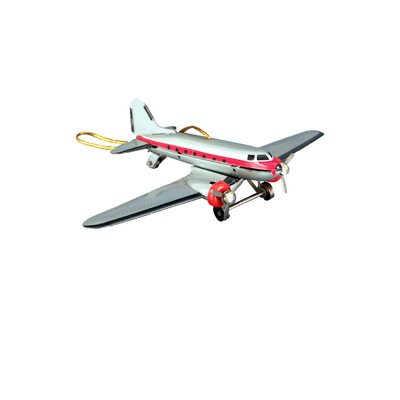 MF3310 – Collectible Tin Ornament – DC-3 Airplane – 1.25″”H x 5.5″”W x 3.75″”D