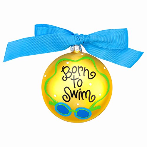 Born To Swim Ornament